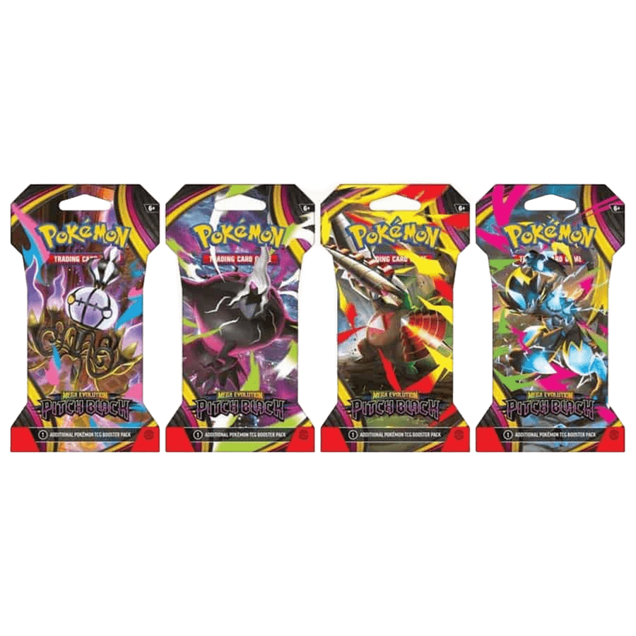 ME05 PItch Black Sleeve Pack